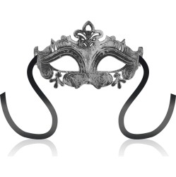 Ohmama Masks OHMAMA - MASKS VENETIAN STYLE MASK SILVER