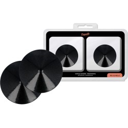 Coquette Accessories COQUETTE CHIC DESIRE - NIPPLE COVERS BLACK CIRCLES