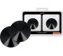 Coquette Accessories COQUETTE CHIC DESIRE - NIPPLE COVERS BLACK CIRCLES