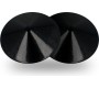 Coquette Accessories COQUETTE CHIC DESIRE - NIPPLE COVERS BLACK CIRCLES
