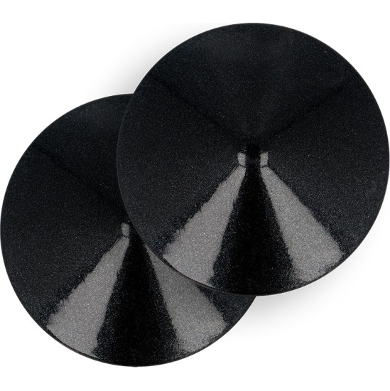 Coquette Accessories COQUETTE CHIC DESIRE - NIPPLE COVERS BLACK CIRCLES
