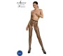 Passion Woman Garter & Stock PASSION - ECO COLLECTION BODYSTOCKING ECO S007 BLACK