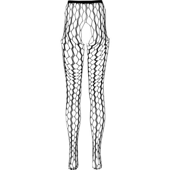 Passion Woman Garter & Stock PASSION - ECO COLLECTION BODYSTOCKING ECO S007 BLACK