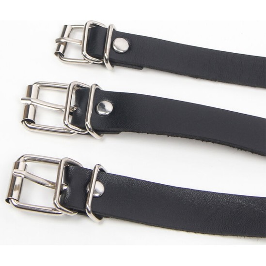 Subblime Fetish SUBBLIME - CORSET HARNESS WITH CHAINDETAIL ONE SIZE