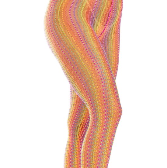 Leg Avenue Hosiery LEG AVENUE - MULTICOLOR CROCHET STOCKINGS