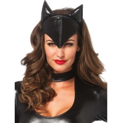 Leg Avenue Accessories LEG AVENUE - CAT WOMAN MASK BLACK