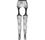 Passion Woman Garter & Stock PASSION - ECO COLLECTION BODYSTOCKING ECO S001 BLACK