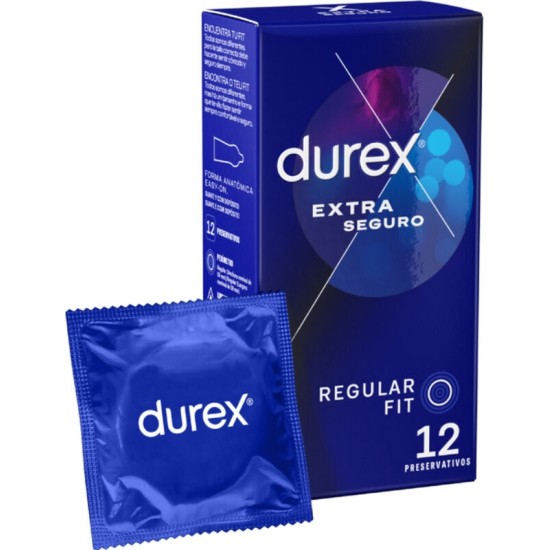 Durex Condoms DUREX - EXTRA SEGURO 12 UNITS