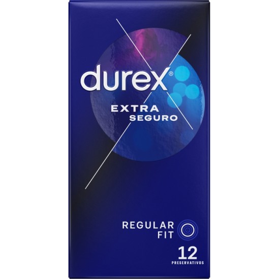 Durex Condoms DUREX - EXTRA SEGURO 12 UNITS