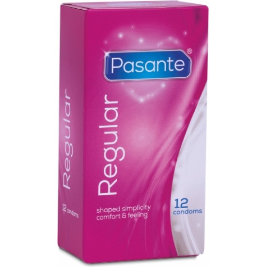 Pasante REGULAR CONDOMS 12 PACK