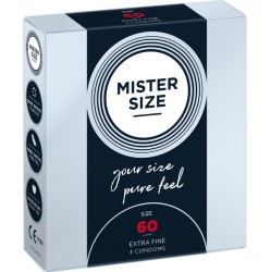 Mister Size CONDOM SIZE XL 60 MM (3 UNITS)