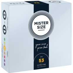 Mister Size CONDOM SIZE M 53 MM (36 UNITS)
