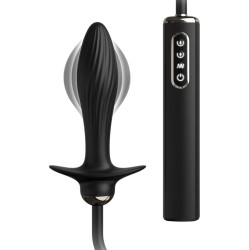Anal Fantasy Elite Collection INFLATABLE PLUG & AUTO-THROB VIBRATOR