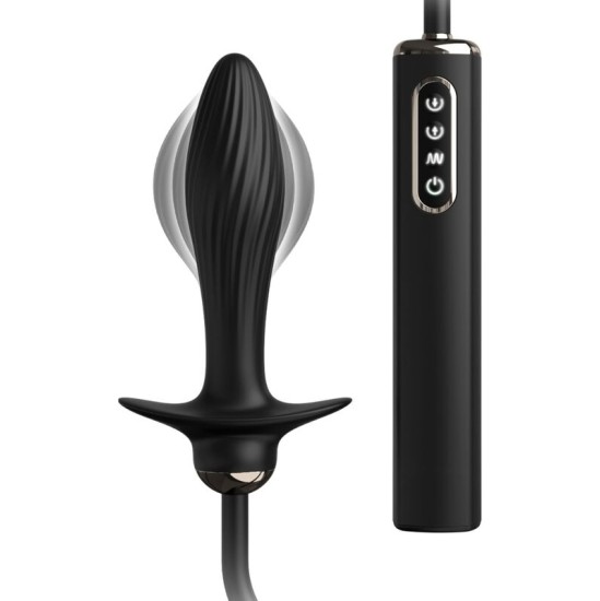 Anal Fantasy Elite Collection INFLATABLE PLUG & AUTO-THROB VIBRATOR