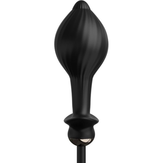 Anal Fantasy Elite Collection INFLATABLE PLUG & AUTO-THROB VIBRATOR