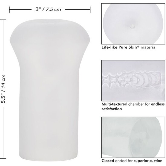 Calexotics BOUNDLESS STROKER TRANSPARENT