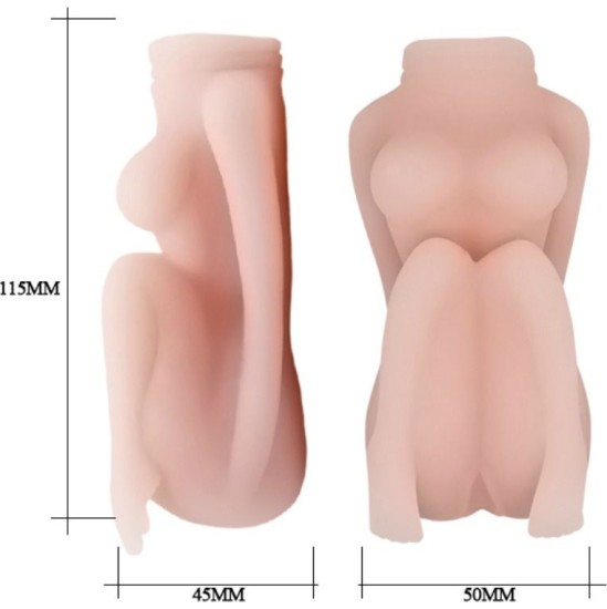 Baile For Him BAILE - TEMPTATION PASSION LADY MALE MINIMASTURBADOR SNUG FIT PUSSY