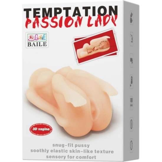Baile For Him BAILE - TEMPTATION PASSION LADY MALE MINIMASTURBADOR SNUG FIT PUSSY
