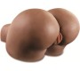 Extreme Toyz FUCK ME SILLY VAGINA AND ANO BLACK EXTRA REAL