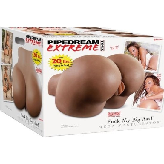 Extreme Toyz FUCK ME SILLY VAGINA AND ANO BLACK EXTRA REAL