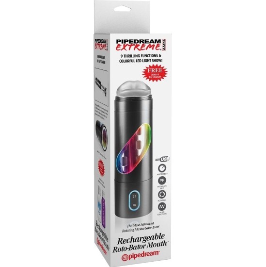 Extreme Toyz ROTO BATOR USB MALE MASTURBATOR MOUTH