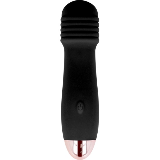 Dolce Vita RECHARGEABLE VIBRATOR THREE BLACK 7 SPEED