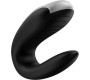 Satisfyer Connect SATISFYER - DOUBLE FUN PARTNER VIBRATOR BLACK