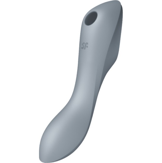 Satisfyer Air Pulse SATISFYER - CURVY TRINITY 3 AIR PULSE VIBRATOR GREY