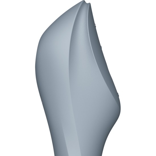 Satisfyer Air Pulse SATISFYER - CURVY TRINITY 3 AIR PULSE VIBRATOR GREY