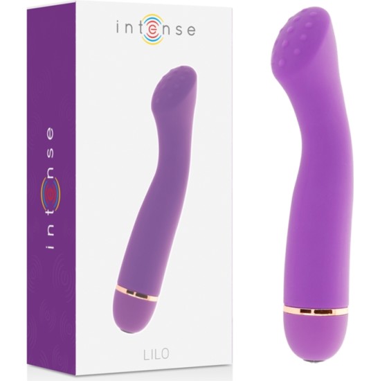 Intense Fun Vibrators ar klitora stimulātoru violets