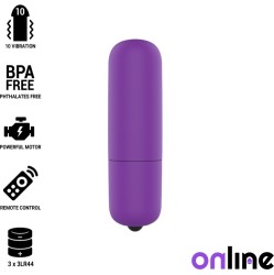 Online Mini violetā krāsā vibrējoša lode