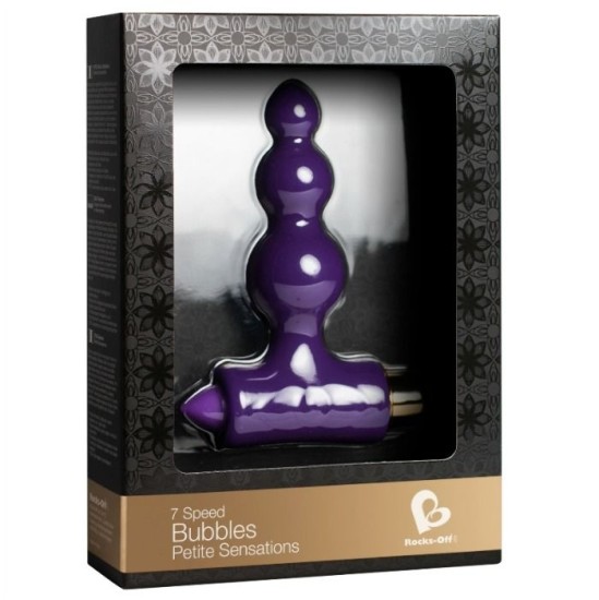 Rocks-Off ANAL STIMULATOR PETITE SENSATIONS BUBBLES - ROCKS OFF- violets