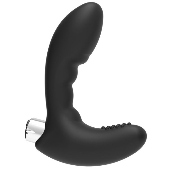 Addicted Toys 4 PROSTATOS VIBRATORIAUS ĮKRAUJAMAS MODELIS – JUODAS