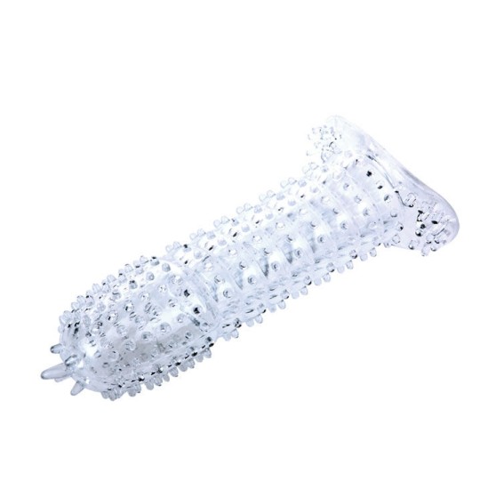 Baile For Him PENIS SLEEVE WITH STIMULATING POINTS violets 14 CM