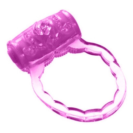 Diablo Picante Dzimumlocekļa gredzens ar vibrāciju rozā