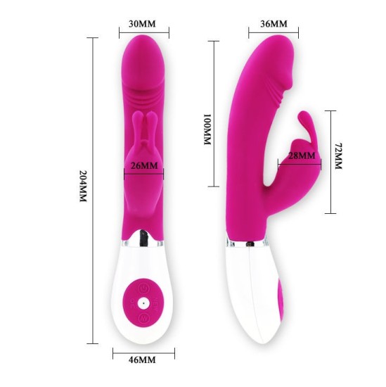 Pretty Love Flirtation GENE MASSAGER rozā