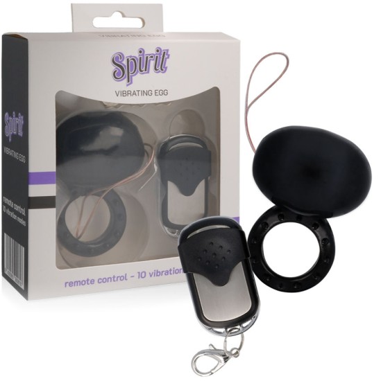 Spirit VIBRATING REMOTE CONTROL COCK RING melns