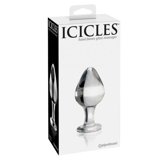 Icicles NUMBER 25 HAND BLOWN GLASS MASSAGER