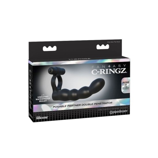 Fantasy C-Ringz POSABLE DOUBLE PENETRATOR