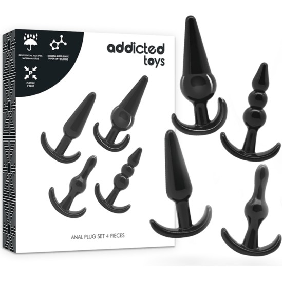 Addicted Toys SET 4 ANAL PLUGS