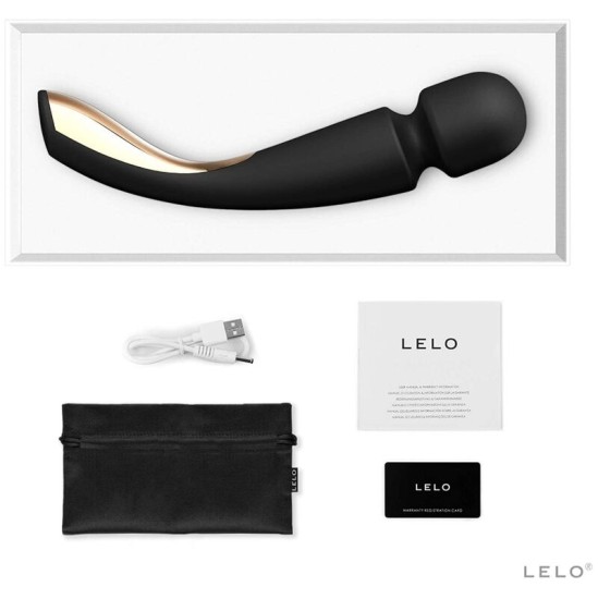 Lelo SMART WAND 2 MASAGER VIDUTINIS JUODAS