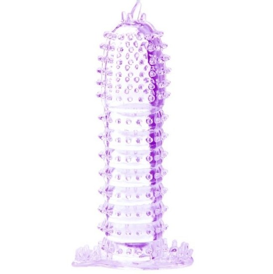 Baile For Him PENIS SLEEVE WITH STIMULATING POINTS violets 14 CM