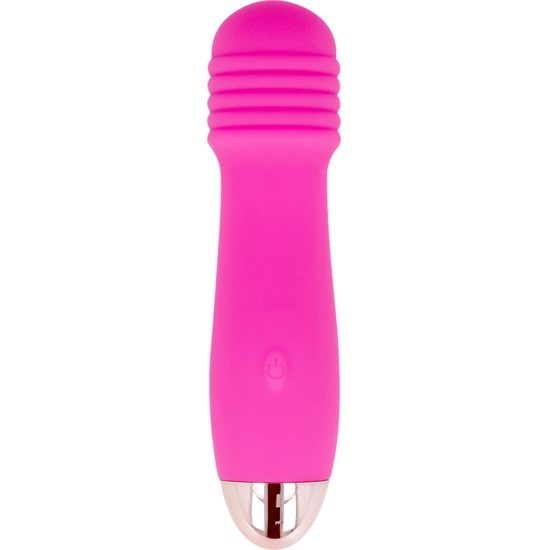 Dolce Vita RECHARGEABLE VIBRATOR THREE rozā 7 SPEEDS