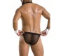 Passion Men PASSION - 036 SLIP ALFROJO BLACK L/XL