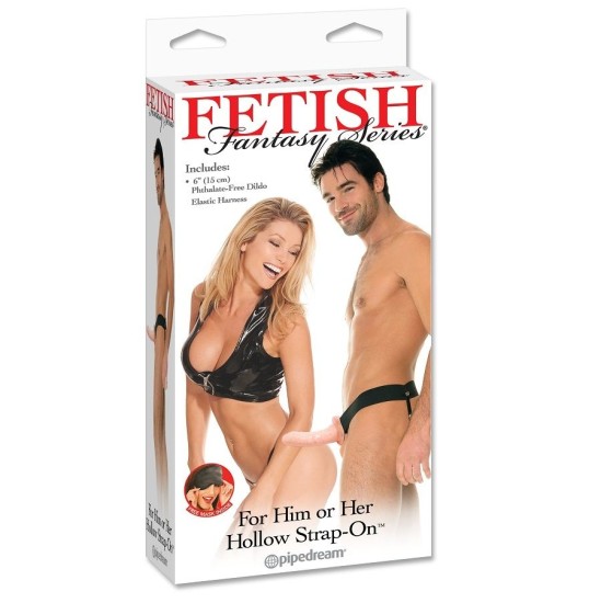 Fetish Fantasy Series FLRSH DREAM HOLLOW STRAP ON