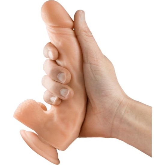 Max & Co Zane Realistic Dildo with Testicles Flesh 7,6 - 19.5 cm