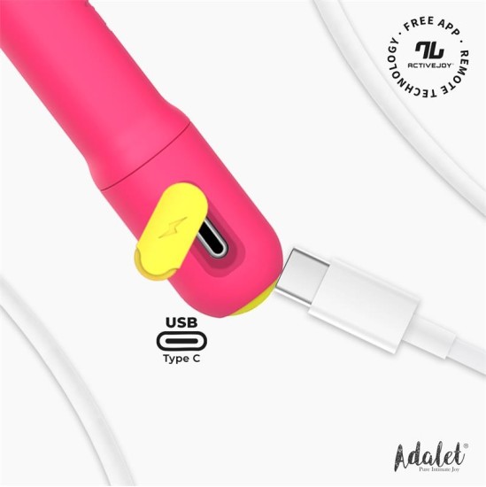 Adalet Gently G-Point Vibrator with APP Pink