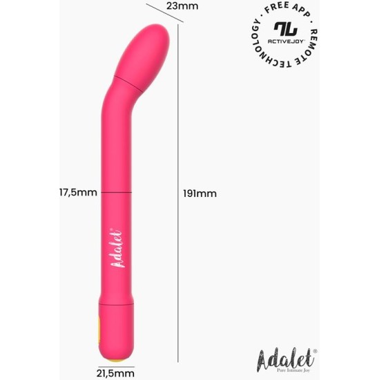 Adalet Gently G-Point Vibrator with APP Pink