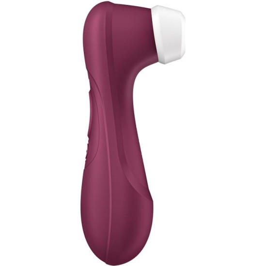Satisfyer Pro 2 Gene 3 Liquid Air Technology Suction and Vibration App Connect Wine Red