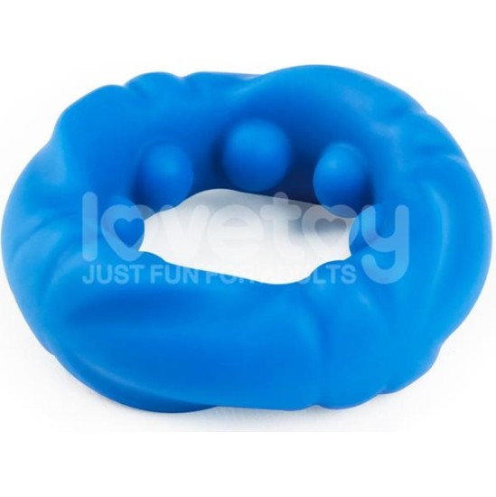 Lovetoy Pinnacle Pro Ridge Bump Stretcher Penis Ring
